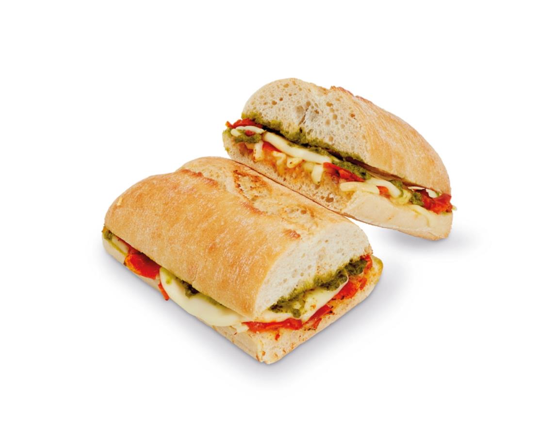 Mozzarella & Tomato Panini (V)