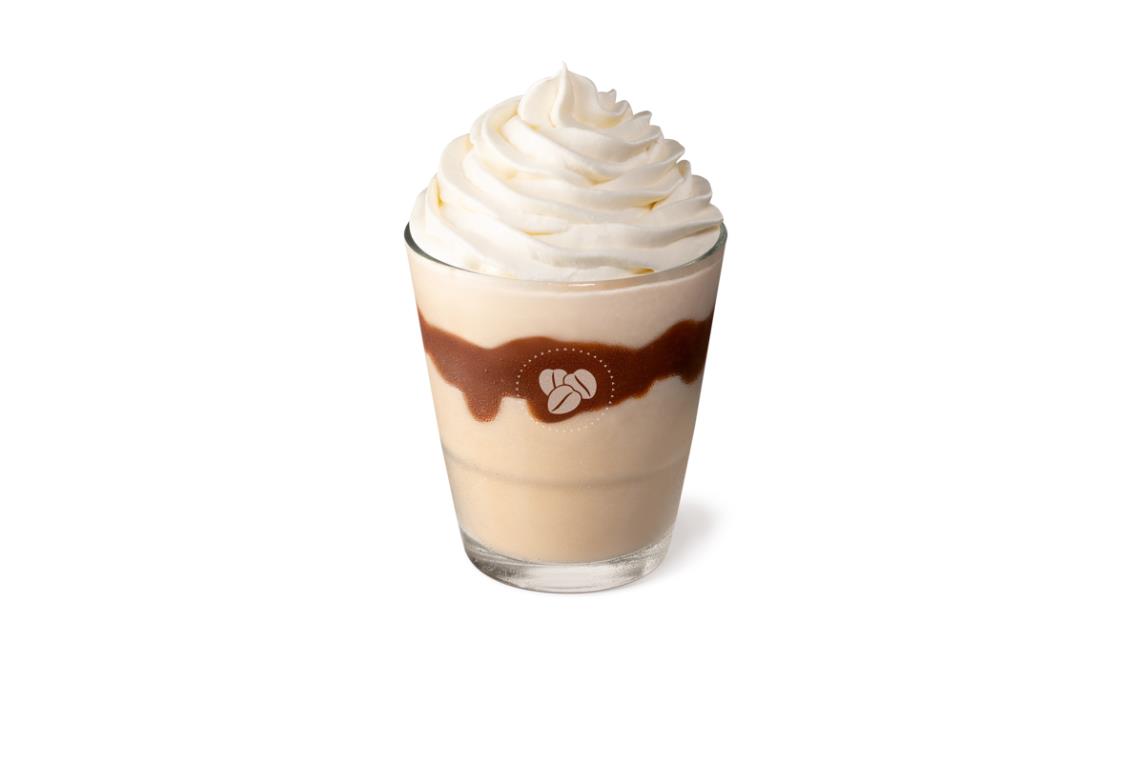 Salted Caramel Frappé with Coffee