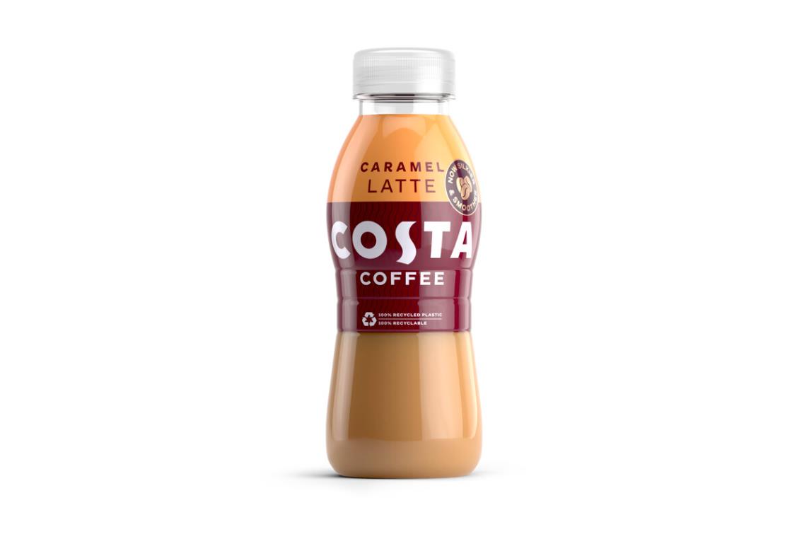 Costa Coffee Caramel Latte Bottle 330ml