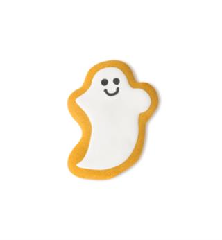 Iced Ghost Gingerbread Biscuit