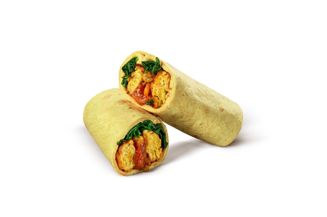 Onion Bhaji Wrap